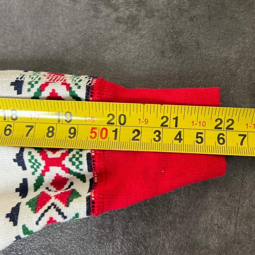 Hanna Andersson 6-9 MOS 100% Cotton Onesie Christmas Sleeper Pajama