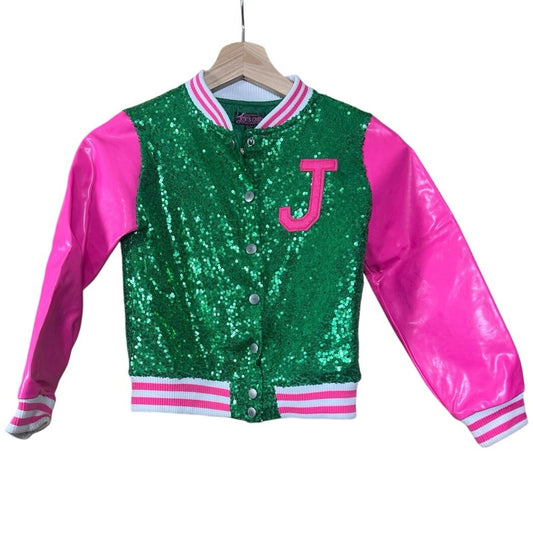 2019 Jojo’s Closet Nickelodeon Small Toddler Varsity Sequins Jacket