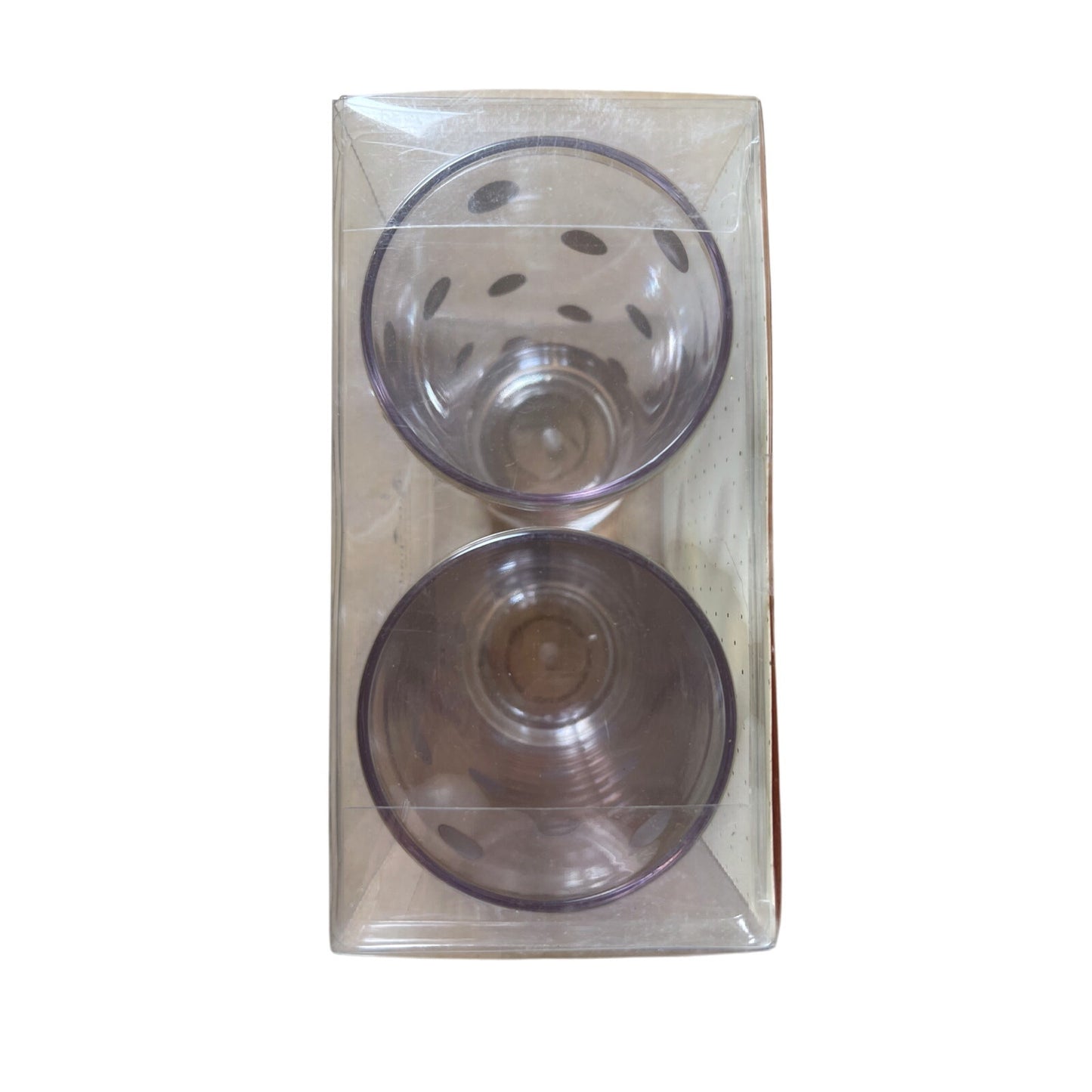 NIB Kate Spade New York Raise A Glass Set Of Two Acrylic Highball Glasses