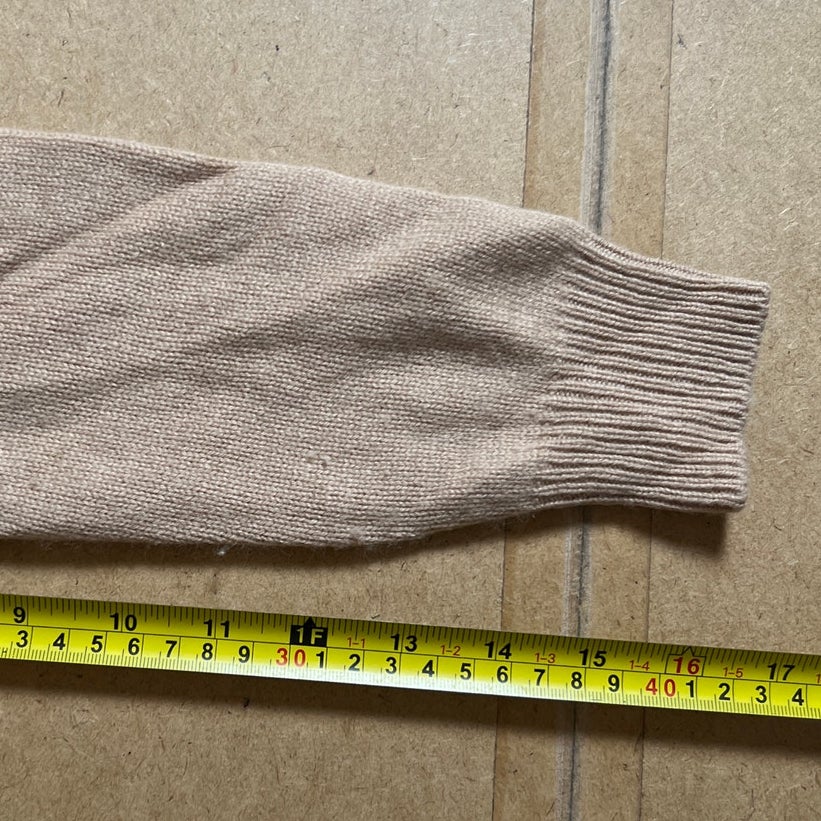 Massimo Dutti Knit Coral Turtle Neck Sweater Women Size XS