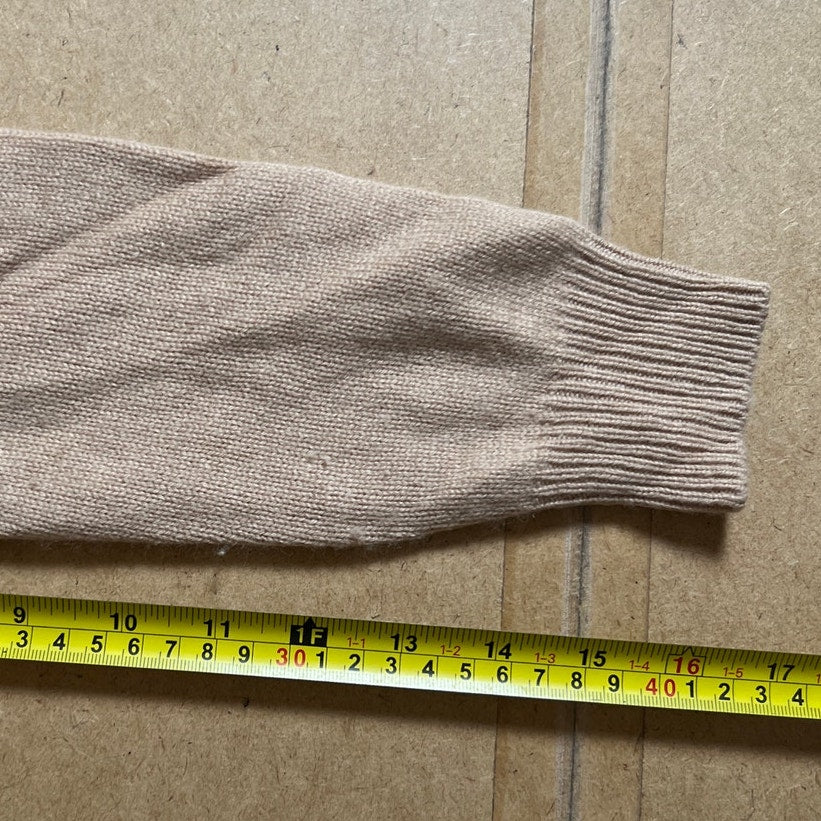 Massimo Dutti Knit Coral Turtle Neck Sweater Women Size XS