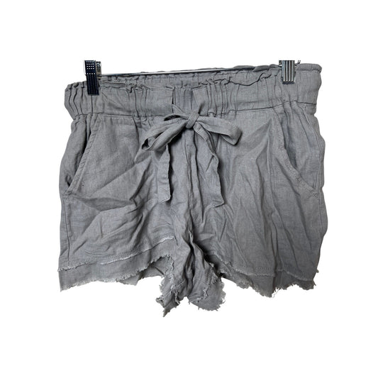 Rewash Brand Women Adjustable Linen Shorts Size Small