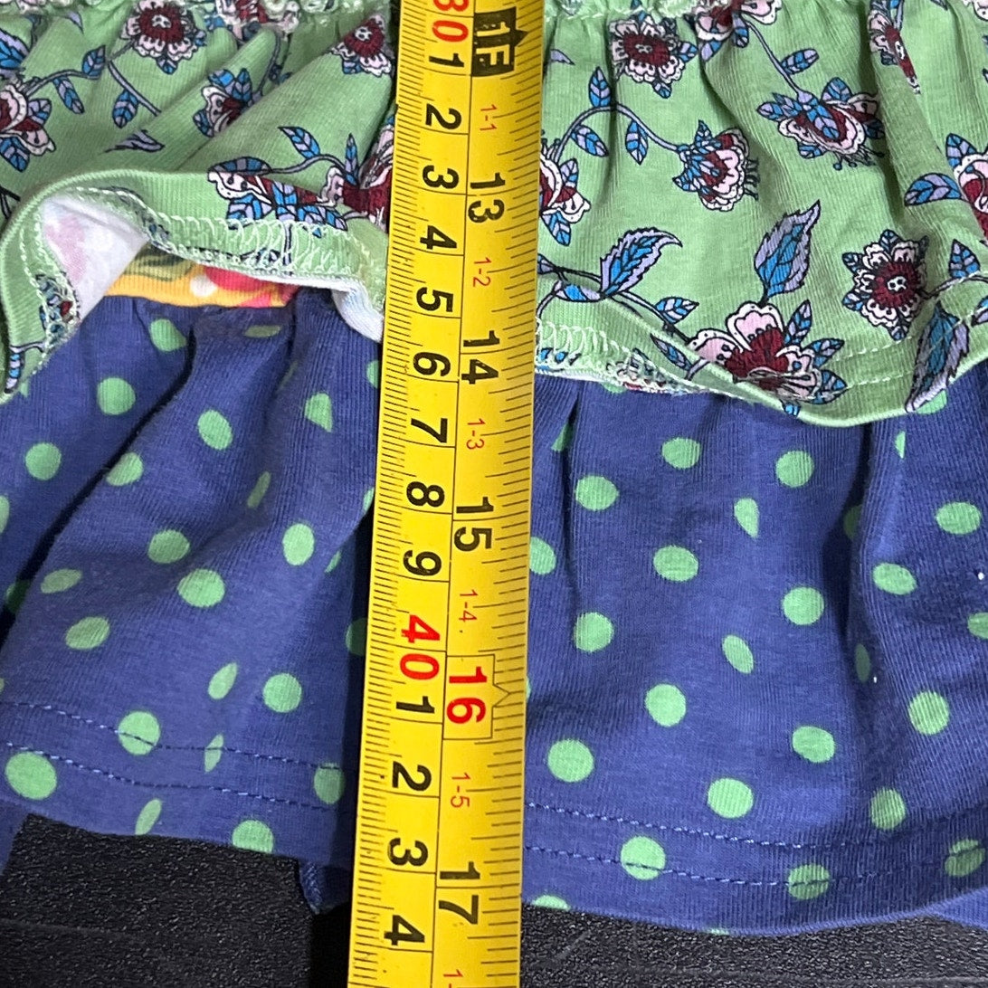 Matilda Jane Size 4 Floral Girls Setting Sun Tunic Top