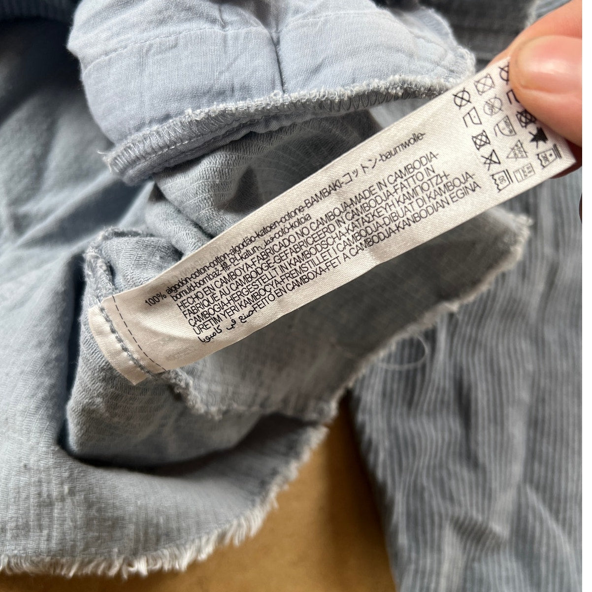 Zara Women's Heavy Blue Corduroy Long Sleeve Button Up Jacket Size XL