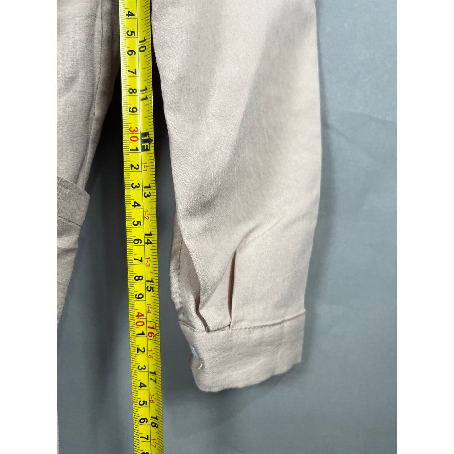 Kate Hewko Draped Shirt Dress Cream *Dimensions in Picture*