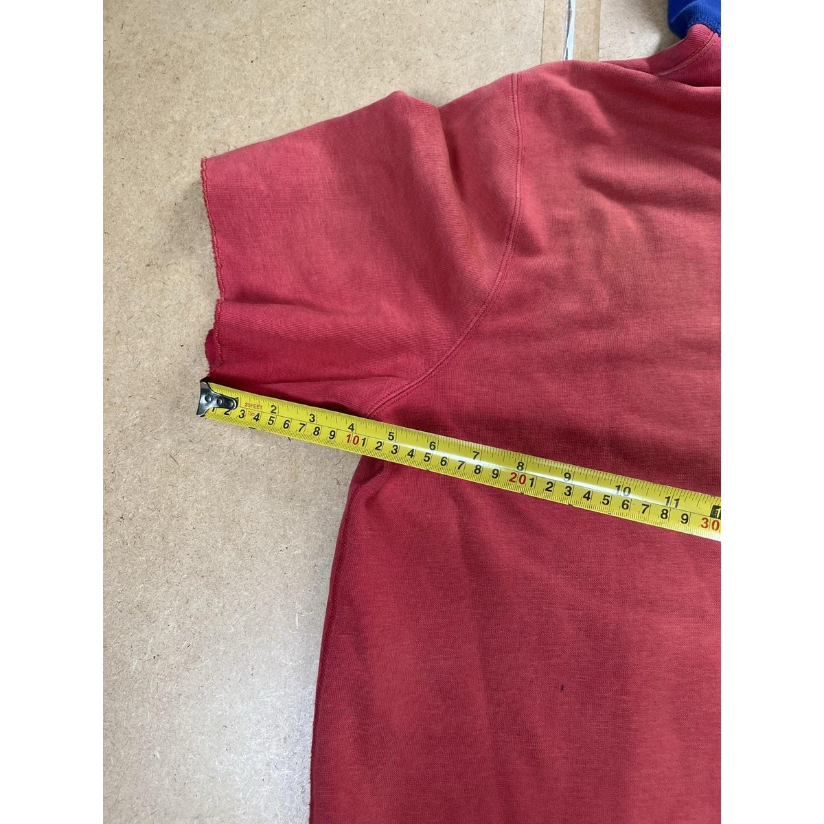 Polo Ralph Lauren Sweater Mens XL Red Hooded Pullover Short Sleeve Graphic