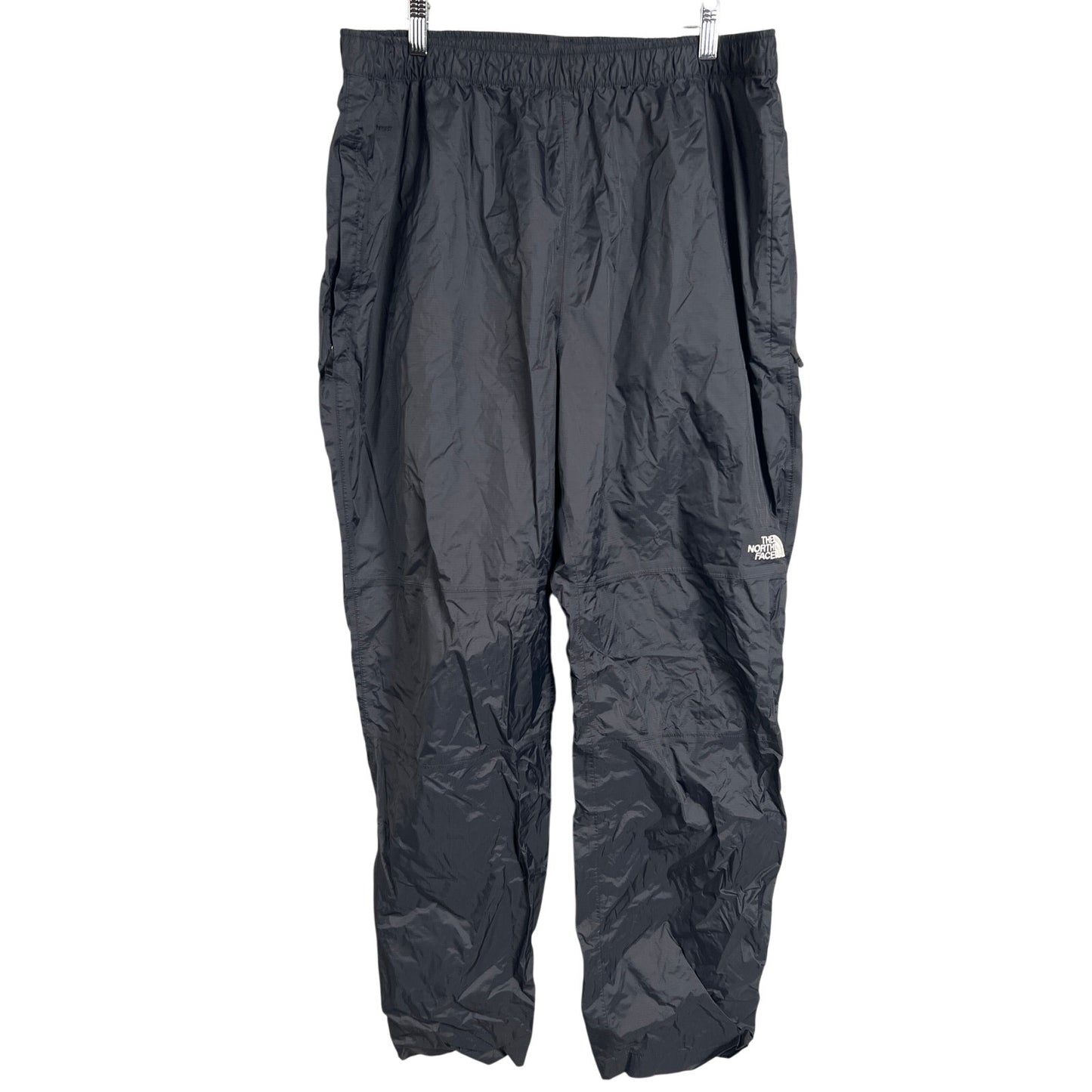 The North Face Black Men's 2XL Black Nylon DryVent Rain Pants
