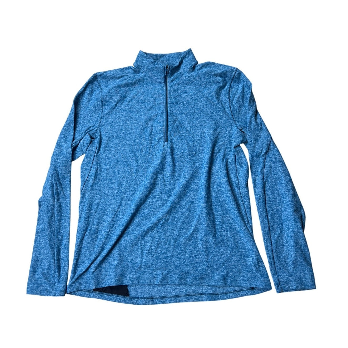 Lululemon Blue Surge Warm 1/2 Zip Long Sleeve Shirt Mens L
