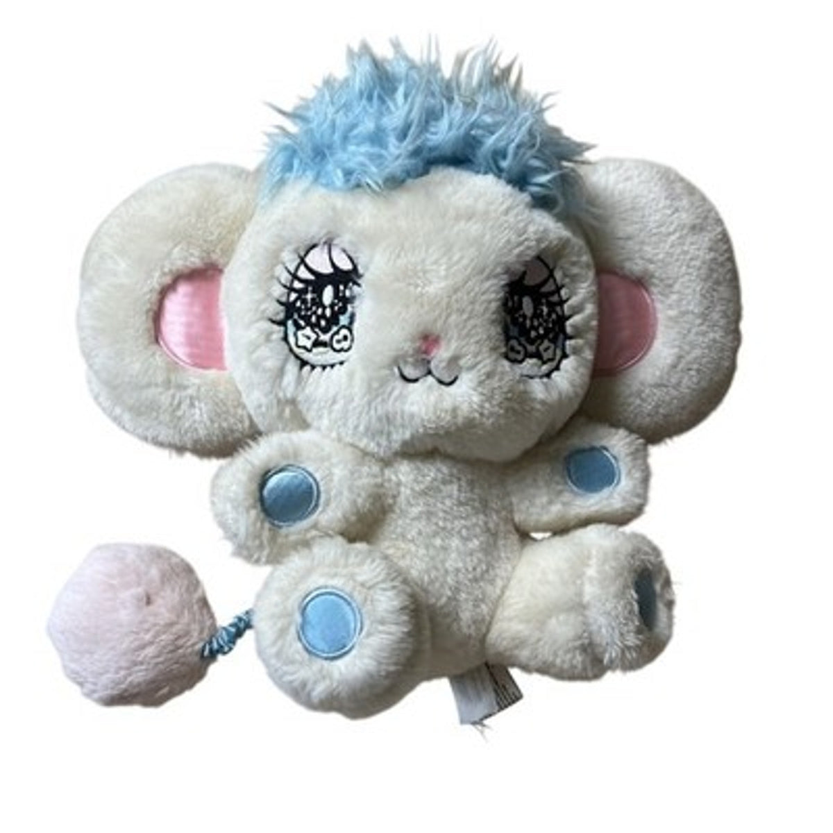 Peropero Sparkles Plush Cream Blue Pink Small Yurie Sekiya Made In China