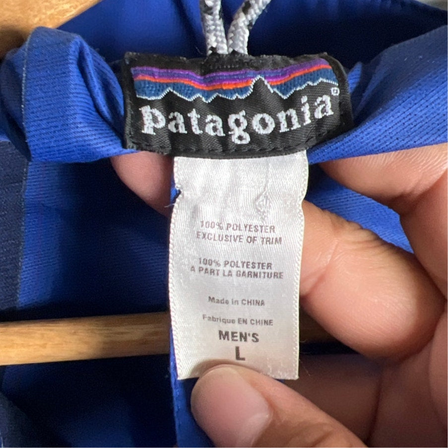 Vintage Patagonia Blue Style Stretch Speed Ascent Jacket Men's Large