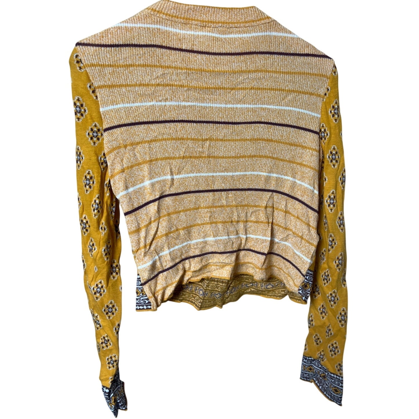Free People Boho Oversized Knit Sweater Pullover Women's Size xs