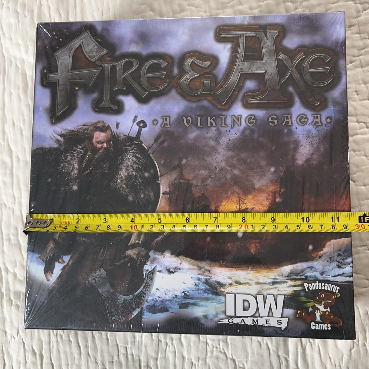IDW Games Fire & Axe A Viking Saga Board Game Sealed New Multicolor Strategy