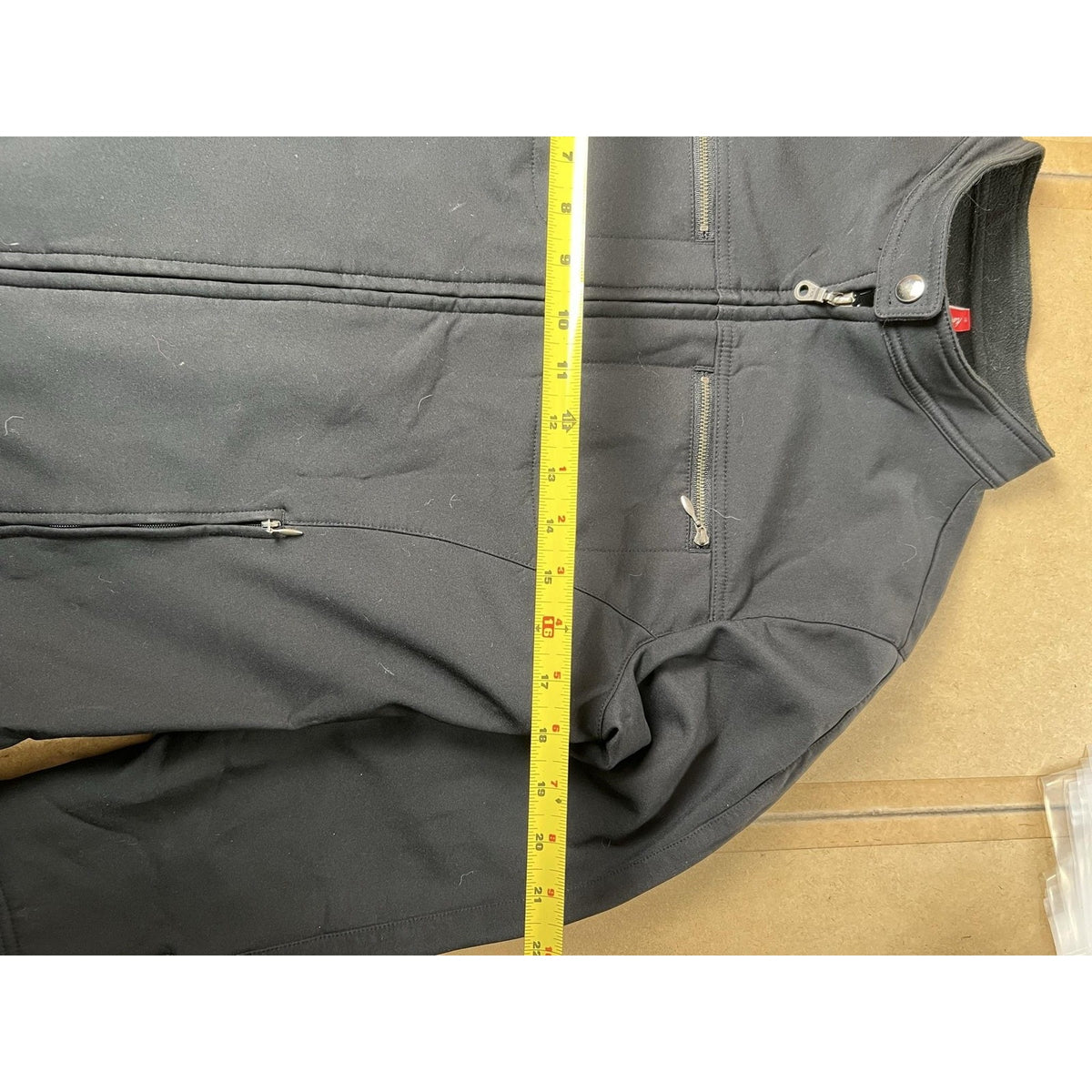 Hanna Andersson Jacket Girls 16 Black Softshell Lined Full Zip Pockets