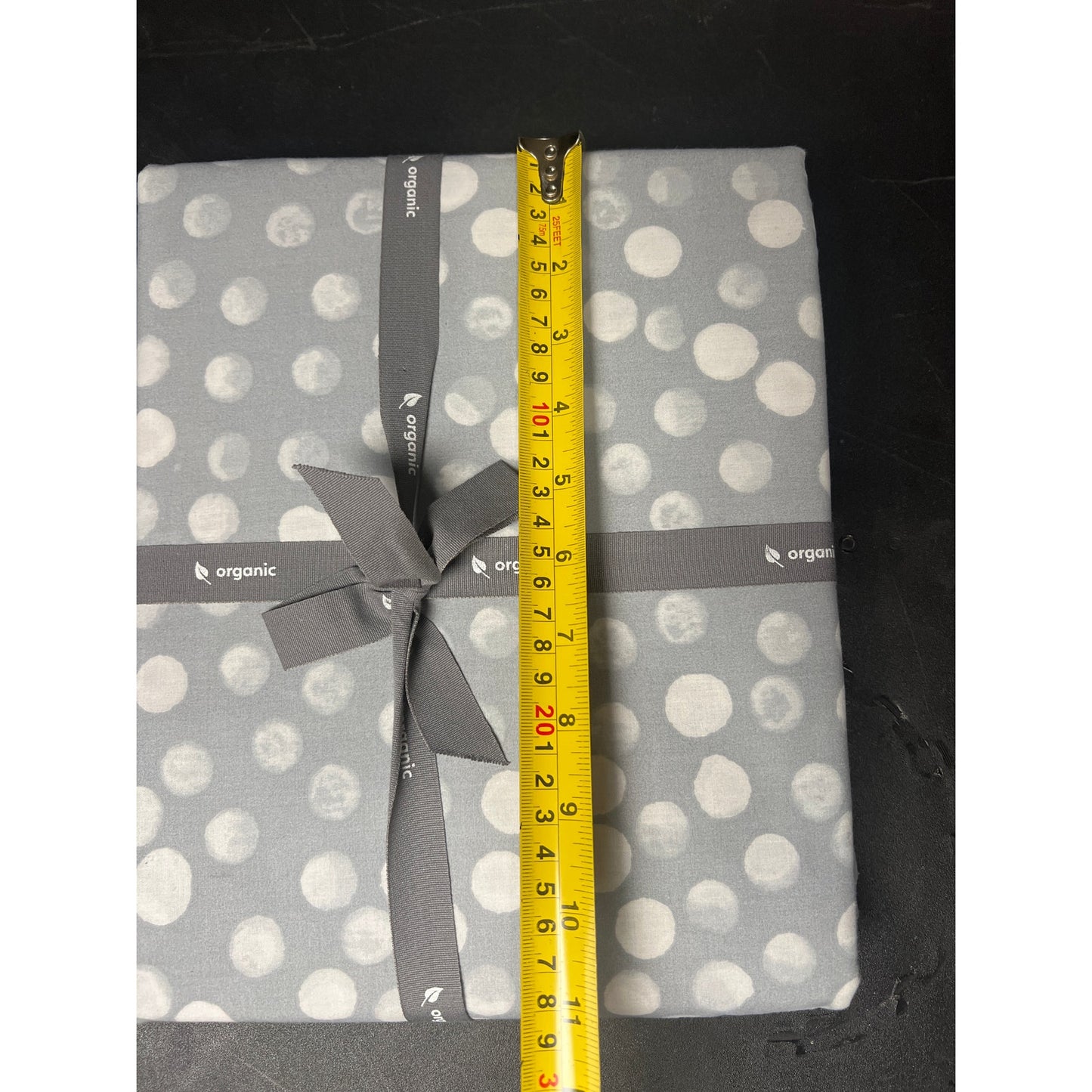 West Elm Organic Rolling Dot Duvet Cover Twin Horizon Gold New NWT MSRP $90