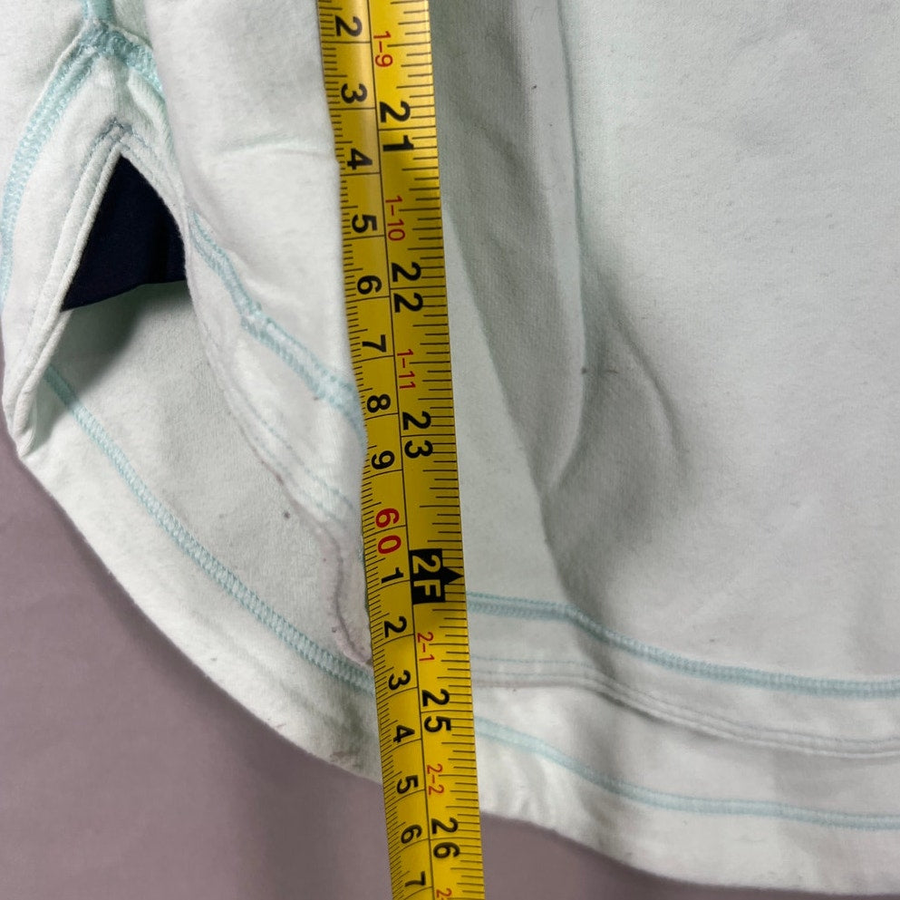 Lululemon Women Long Sleeve Thumbholes Green Top *Dimensions In Picture*