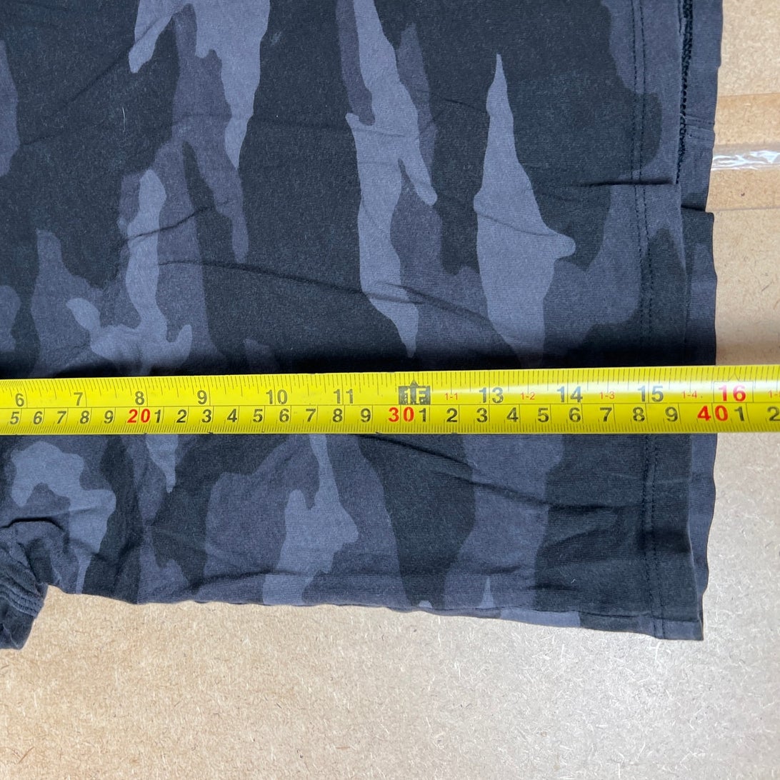 Athleta Girls Black Camo Top Size S (7)