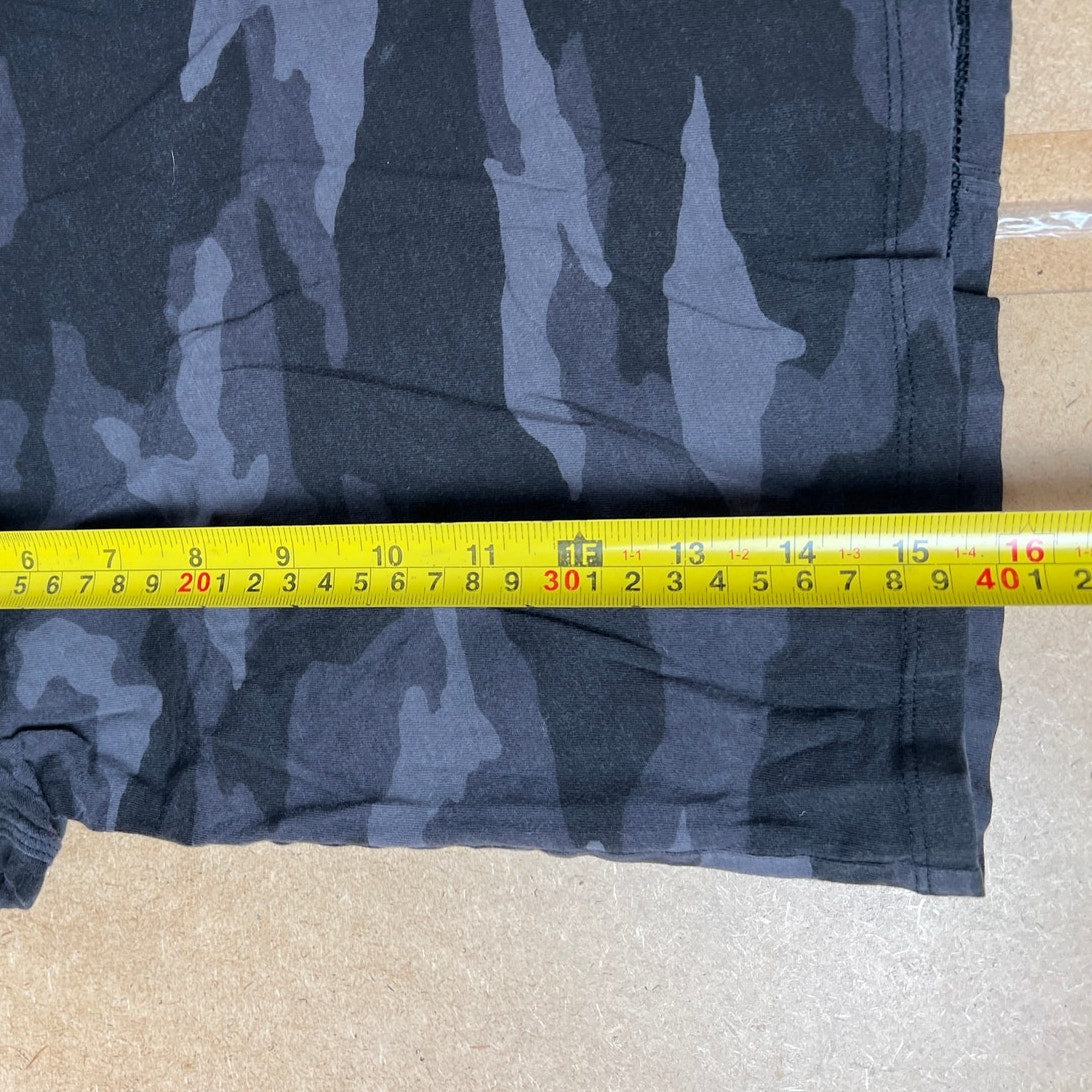 Athleta Girls Black Camo Top Size S (7)