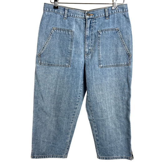 Cherokee Size 12 Women Pants Big Pocket Denim