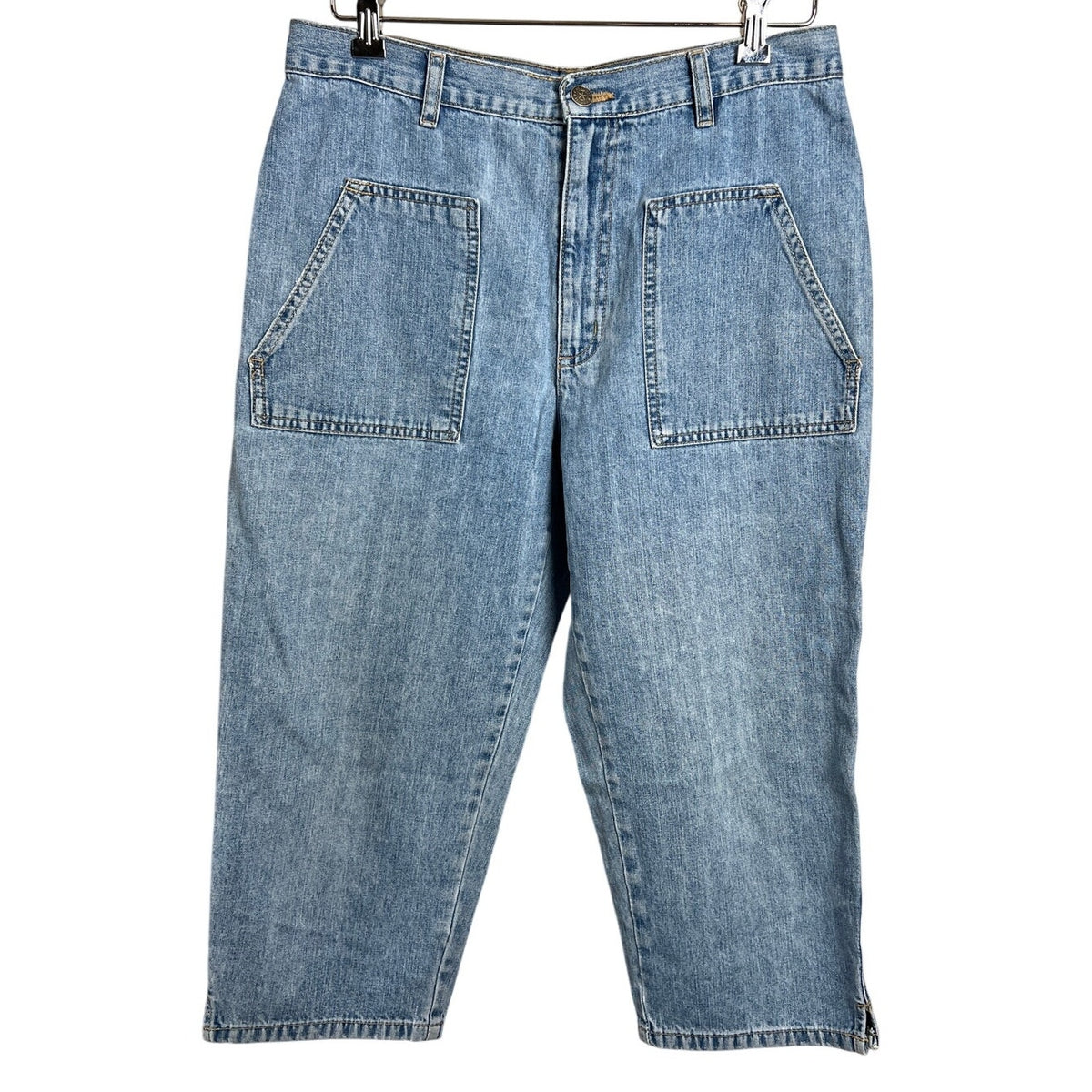 Cherokee Size 12 Women Pants Big Pocket Denim