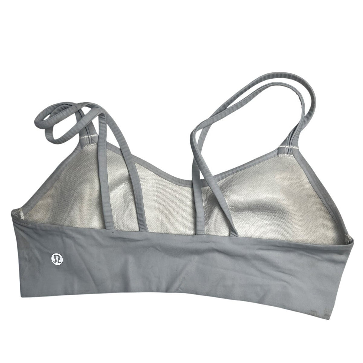 Lululemon Like A Cloud Light Support Gray Sports Bra *Dimensions in Pictures*
