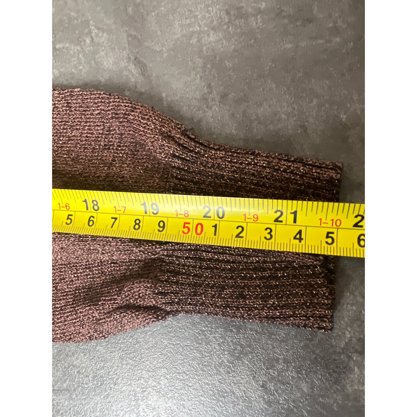 Free People NWT Black/Noir V Neck Long Sleeve XS Copper Sparkle