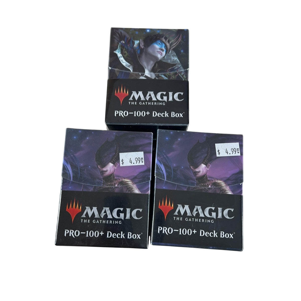 Ultra PRO Magic The Gathering PRO-100+ Deck Box Sealed Lot Of 3 Multicolor New