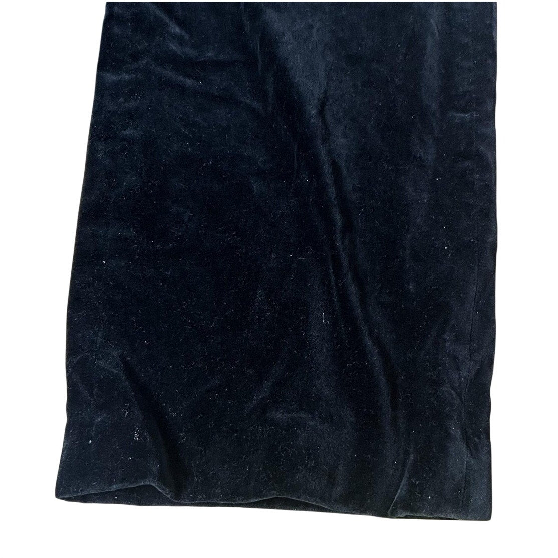 LORD & TAYLOR Pants Women's 18W Black Velvet Dress Pants Lined Stretch Zip