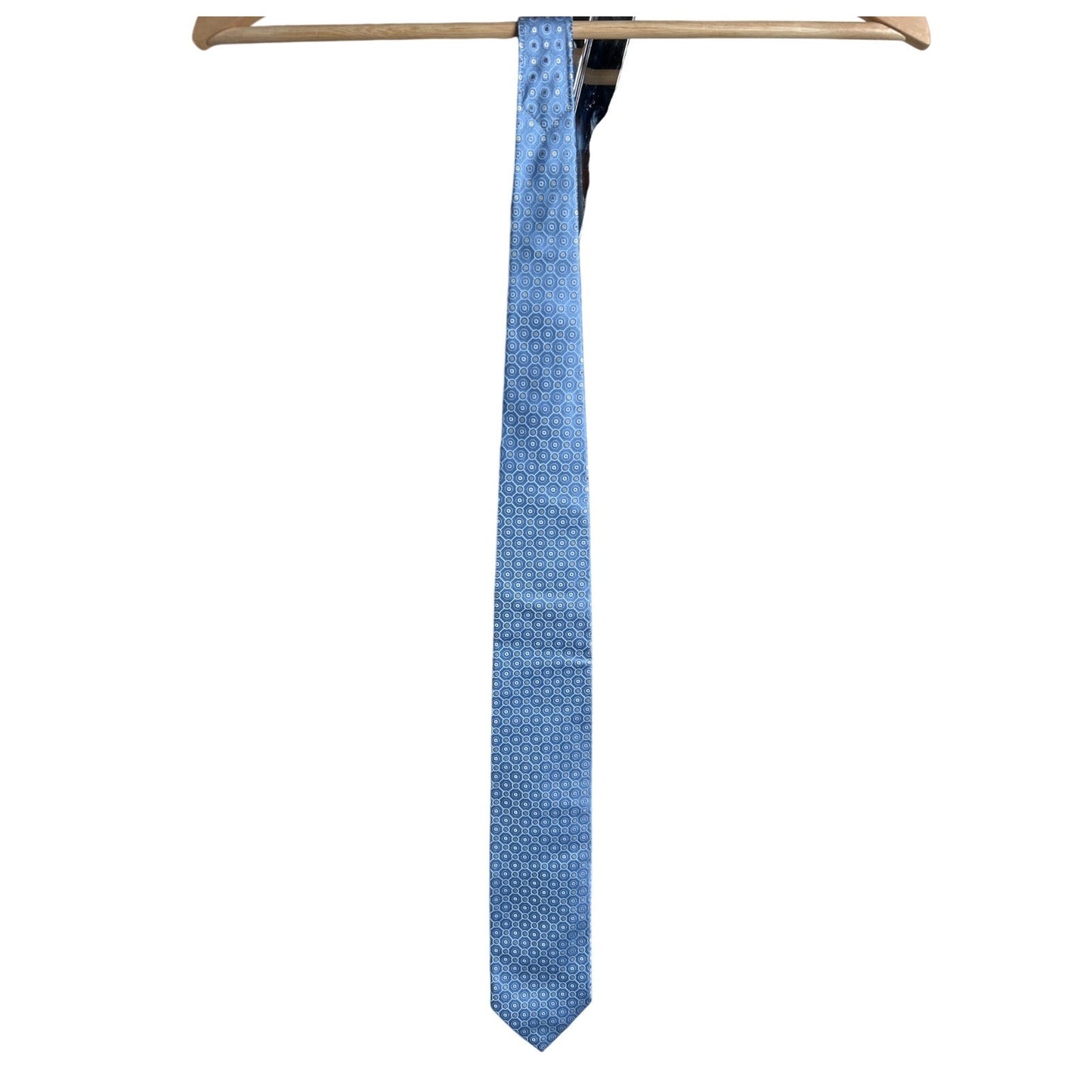 Italo Ferelli Blue Spotted Polka Dot NWT Tie Made In Italy