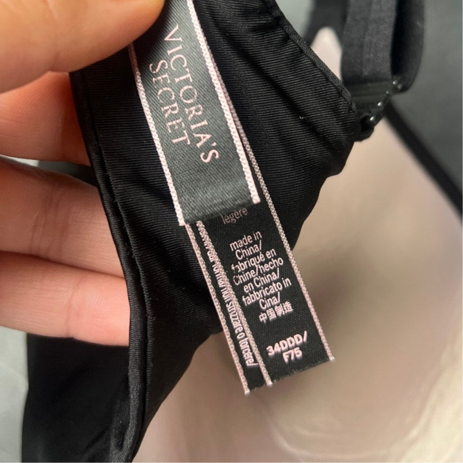 Victoria's Secret Black Bra Size 34DDD