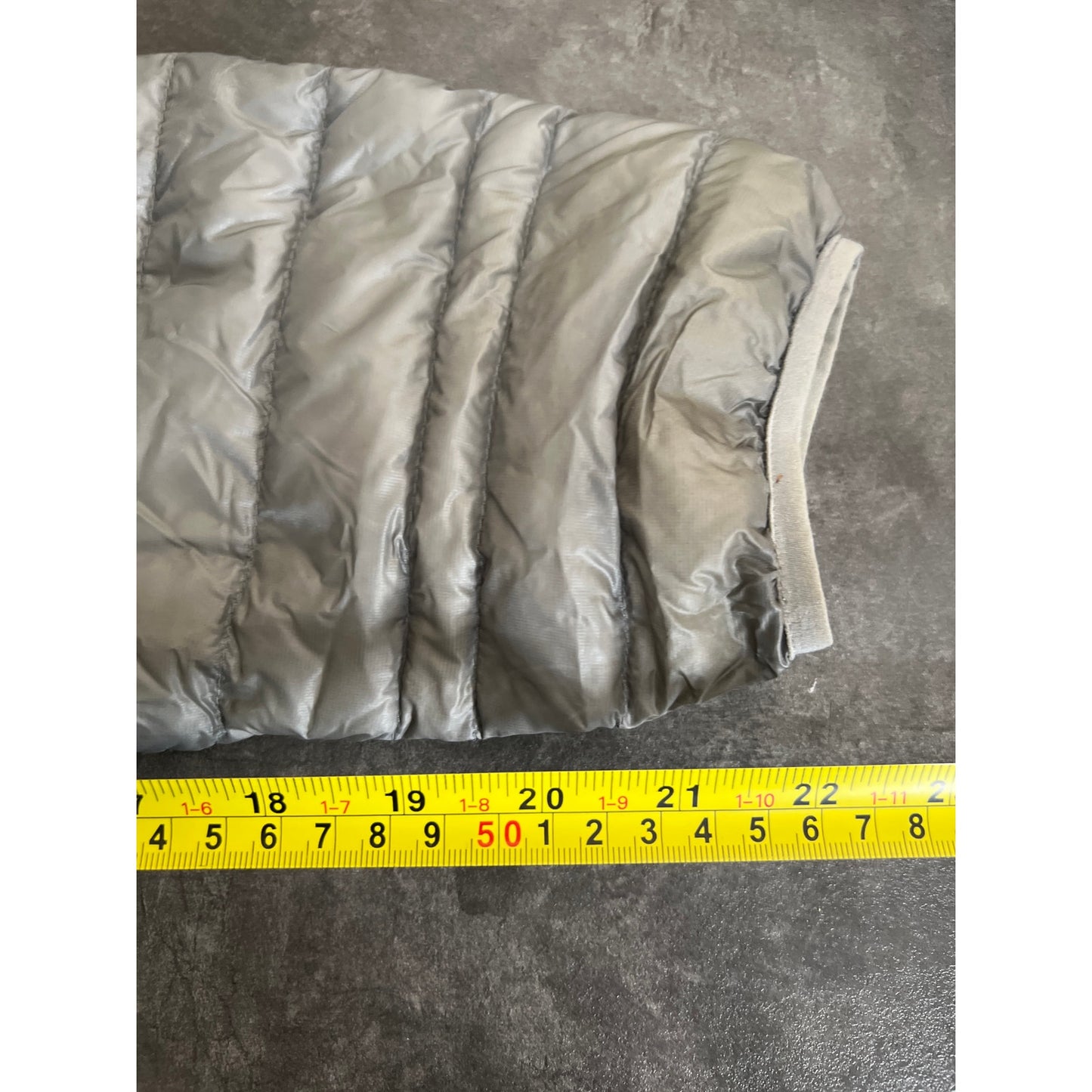 Patagonia 2XL Ultralight Down Silver 100% Nylon Jacket