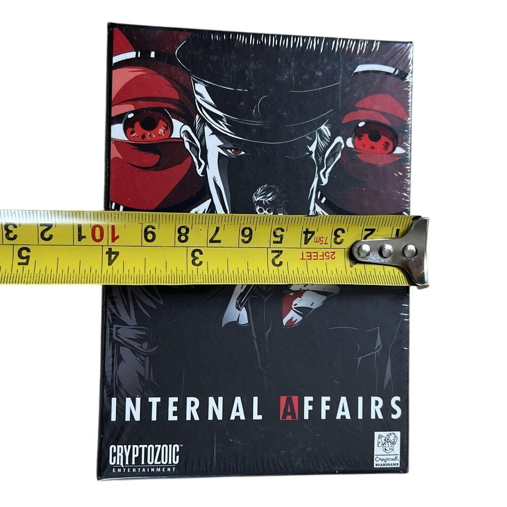 Internal Affairs Card Game 2-8 20 Min Age 8+ New Sealed Cryptozoic Entertainment