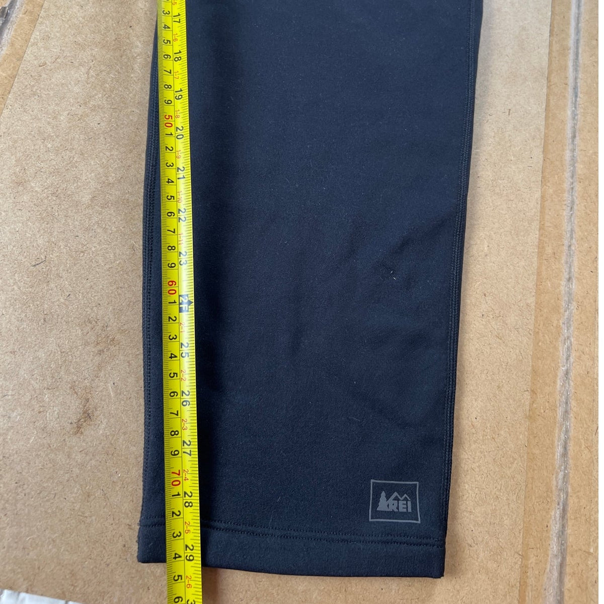 NEW REI Co-op Fleece Pants Flash Hyperstretch Men's XL Black NWT Extra Large