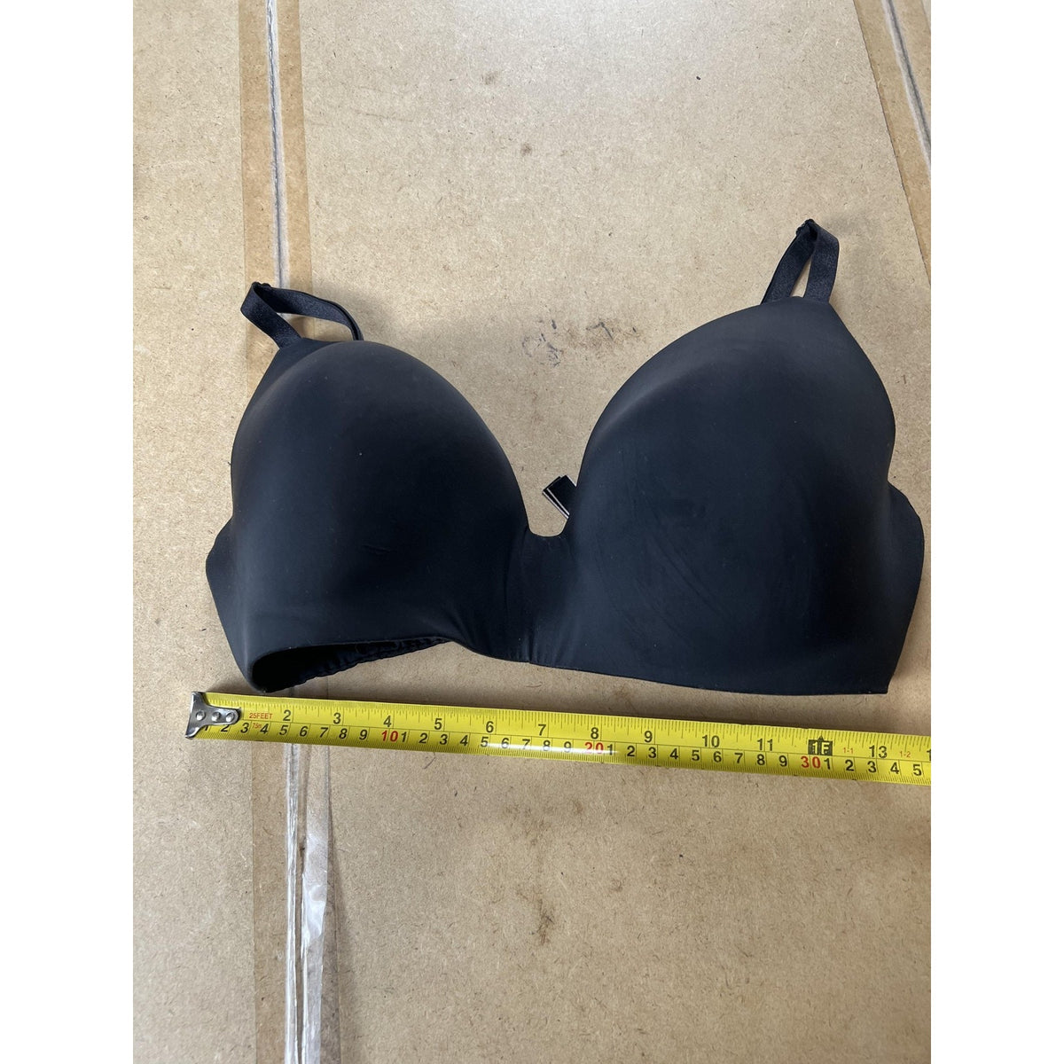 Victoria's Secret Bra Womens 36DD Black T-Shirt Padded Molded Underwired