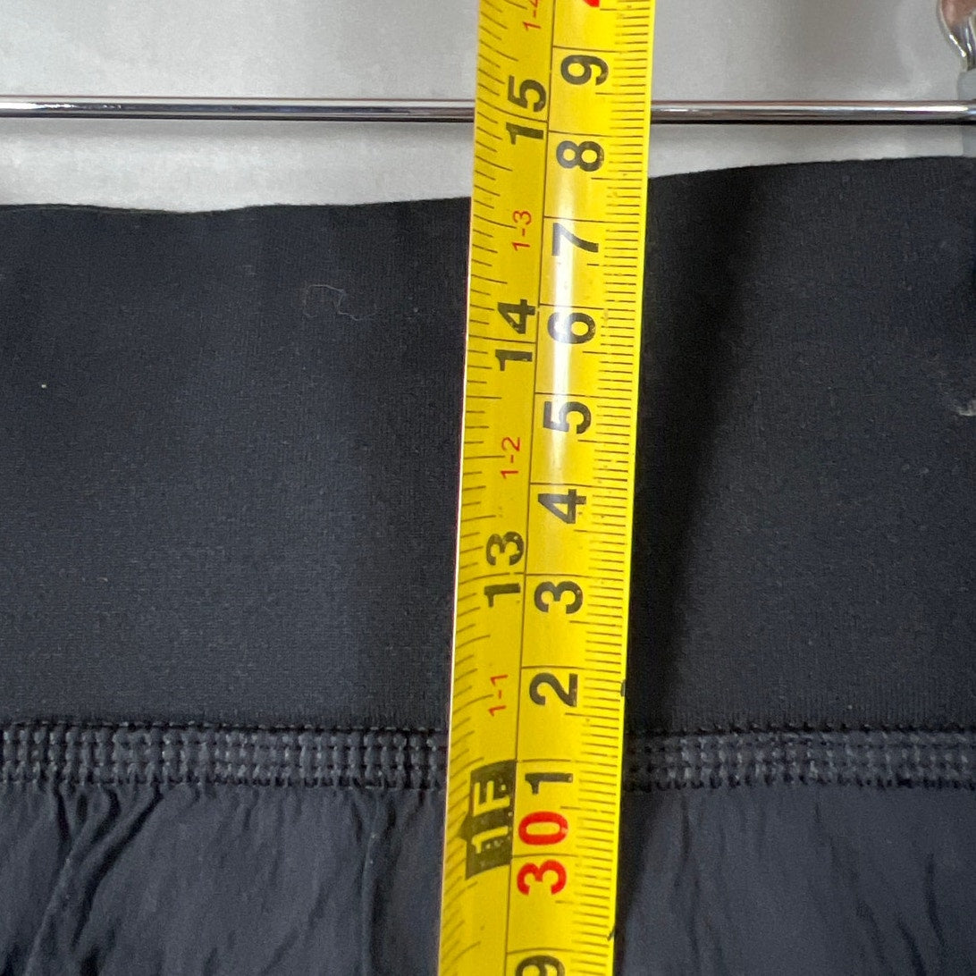 REI Women's Size Large Nylon Black Shorts Running Zip Pocket Athletic