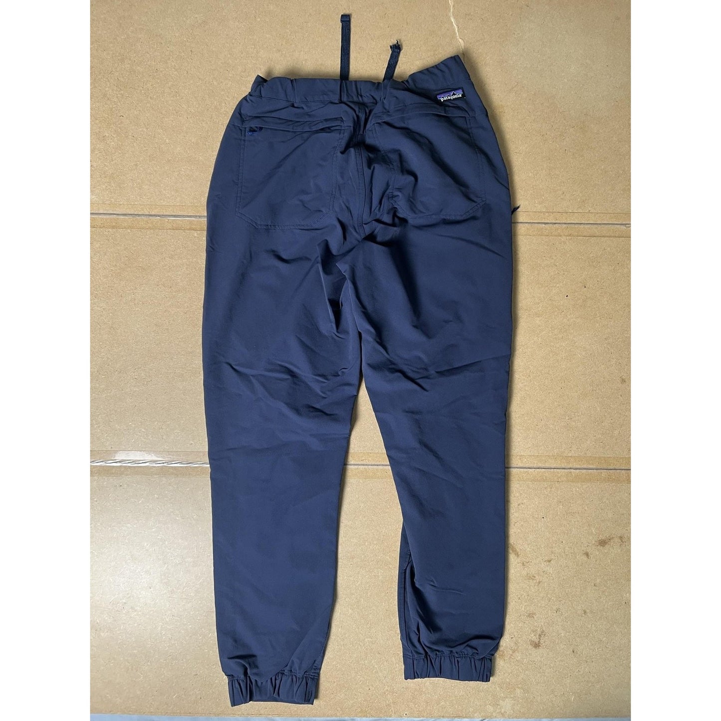 Patagonia Pants Unisex M Blue Jogger Microfiber Elastic Waist Cuffed Pockets