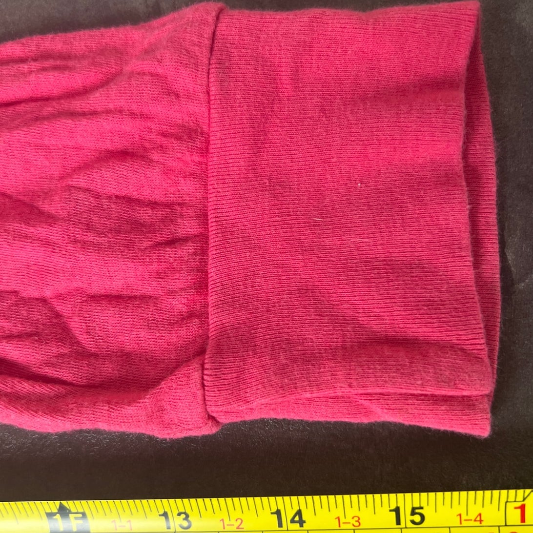 Y2K Harley Davidson Small Pink Sweatshirt Top Long Sleeve