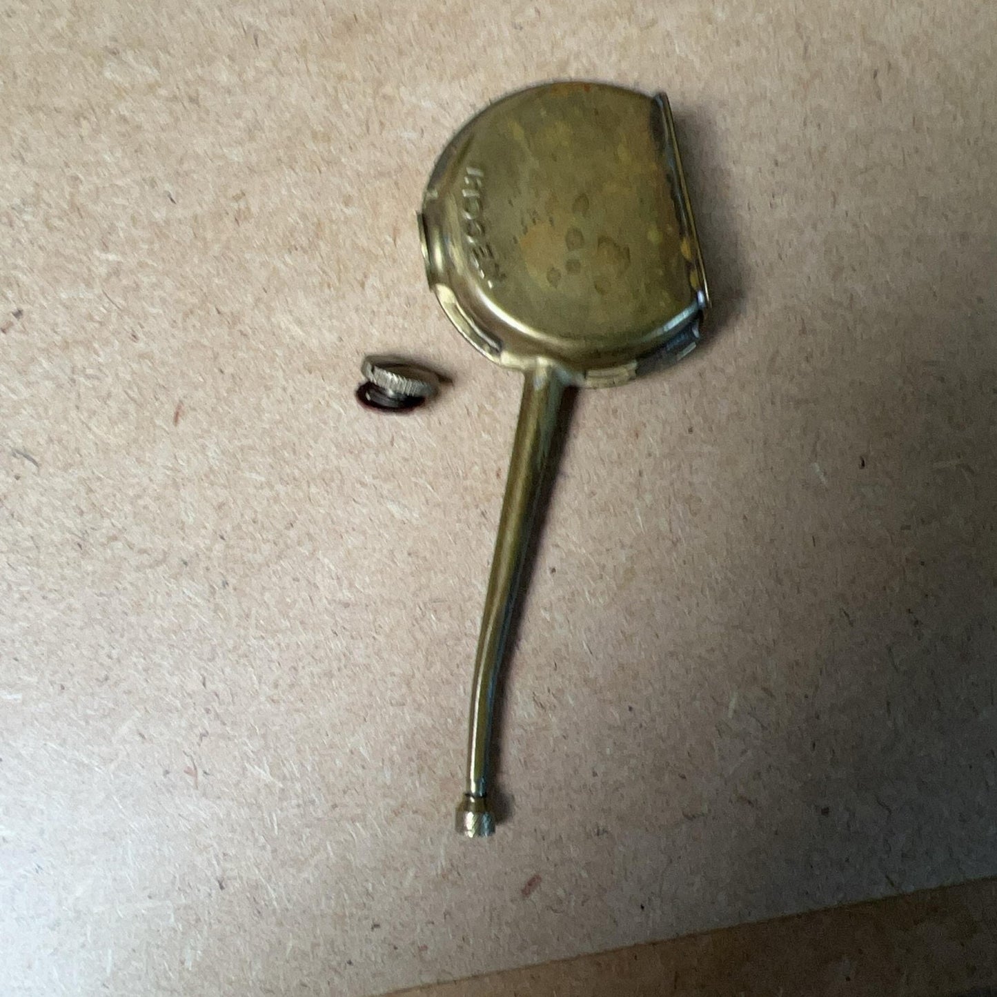 Vintage NECCHI Brass Sewing Machine Oiler Small Long Spout Made In Italy