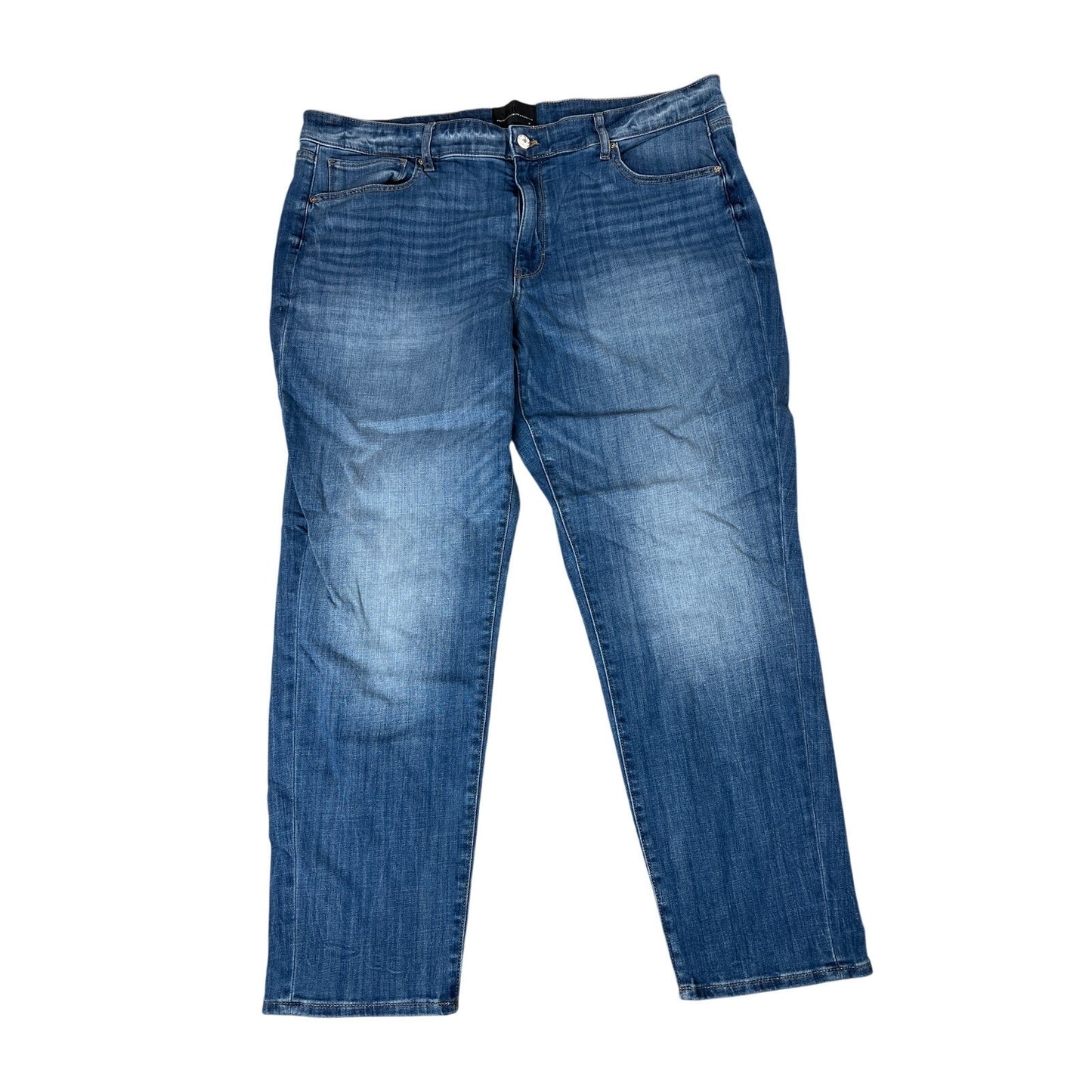 Whitehouse Black Market High-Rise Girlfriend Everyday Soft Women Jean Size 16