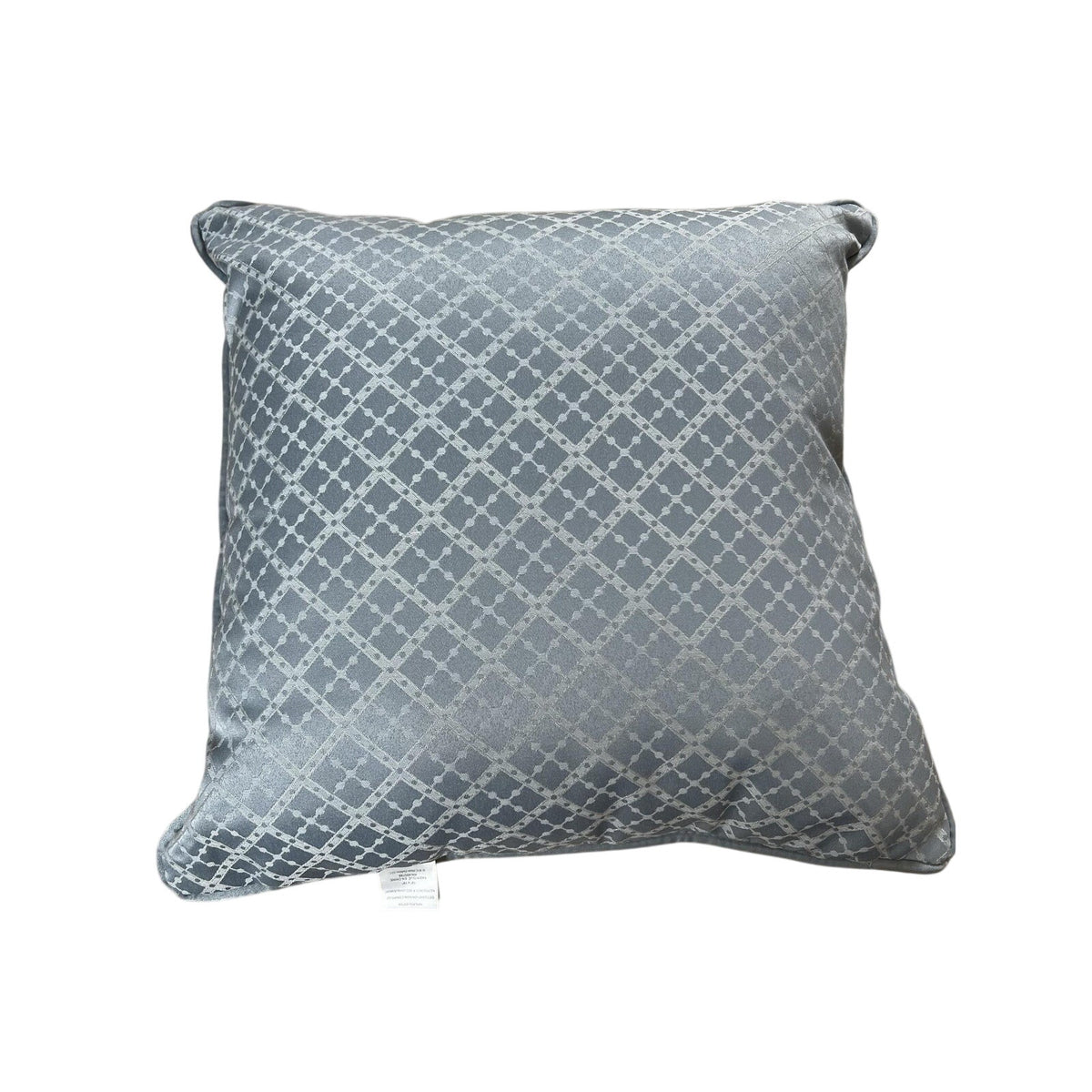 Waterford Linens Cushion Gray 40 X 40 Cm Traditional Geometric Polyester Blend