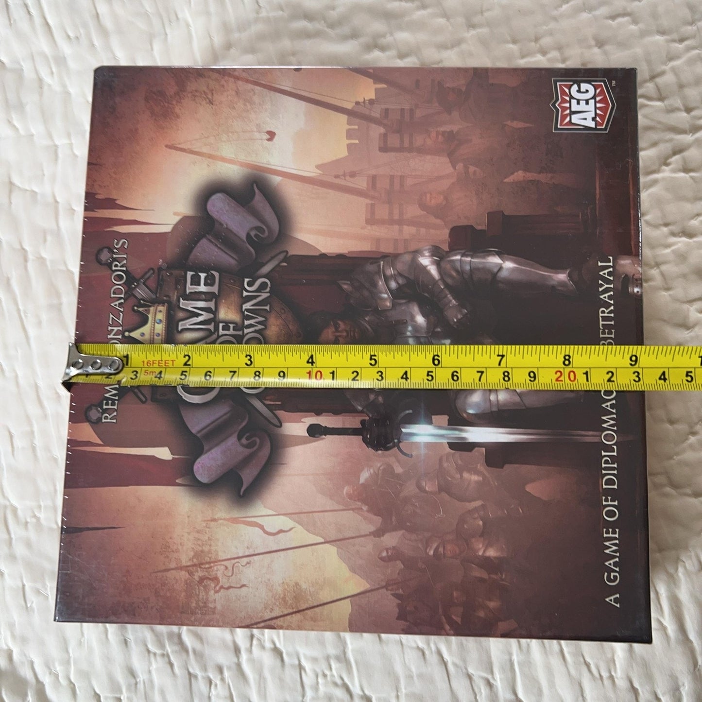 AEG Game Of Crowns Strategy Board Game 2015 Fantasy Multicolor New Sealed