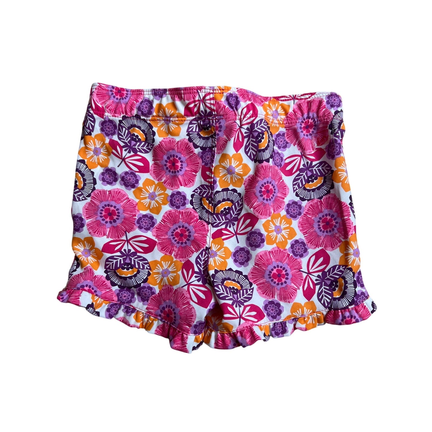 REI Pink Floral Girl Shorts Size 4T