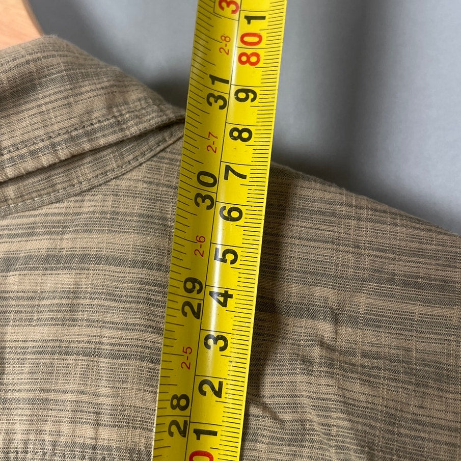 Mountain Hardwear Button Down Brown Men's Size XL Button Down