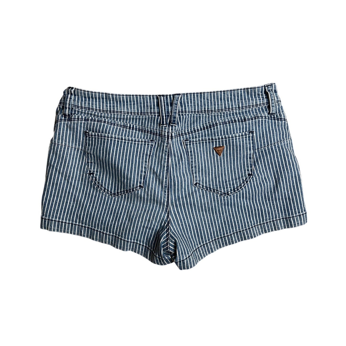 Guess Striped Shorts Women Size 30