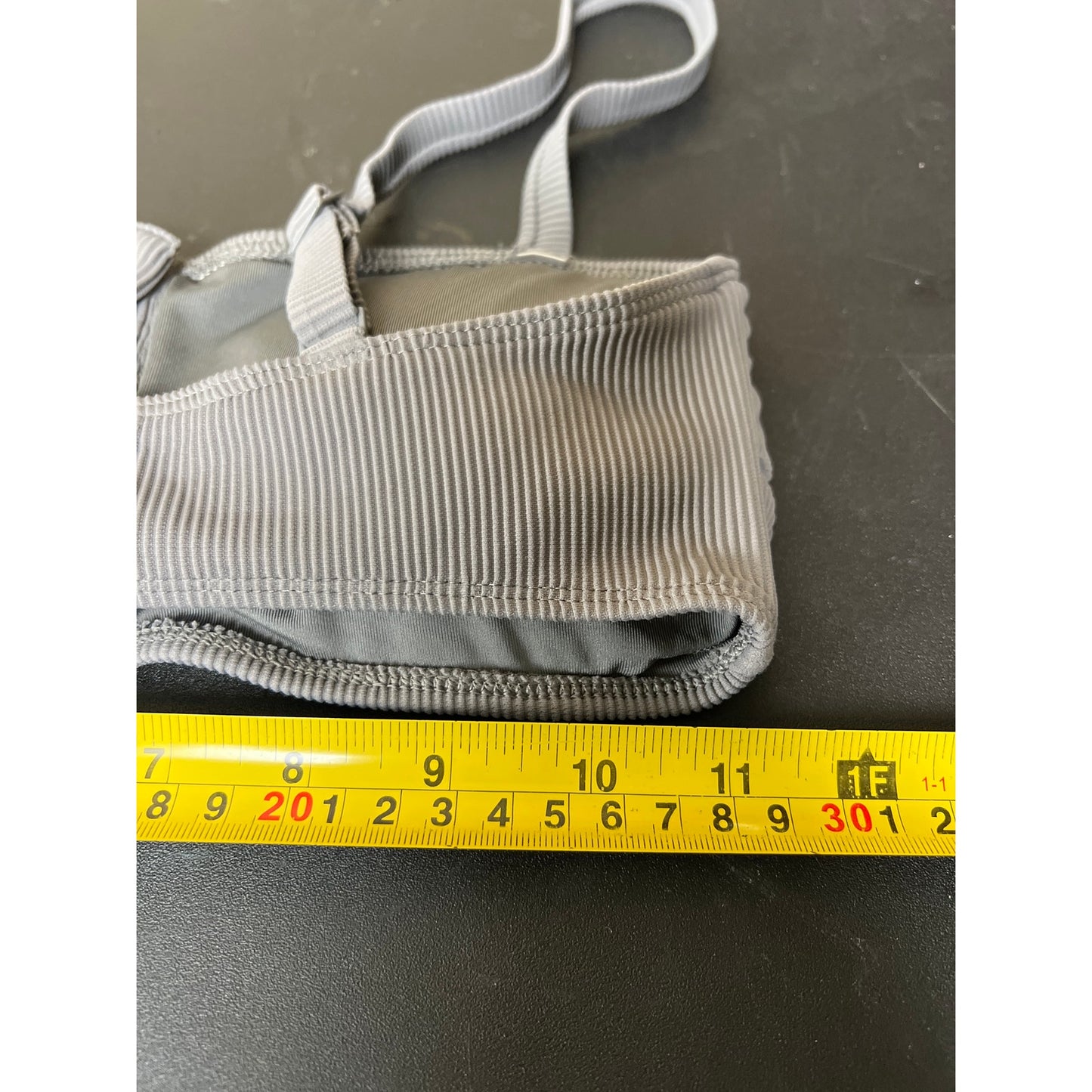 Aerie Size Small Heather Gray Women's Bra Ribbed