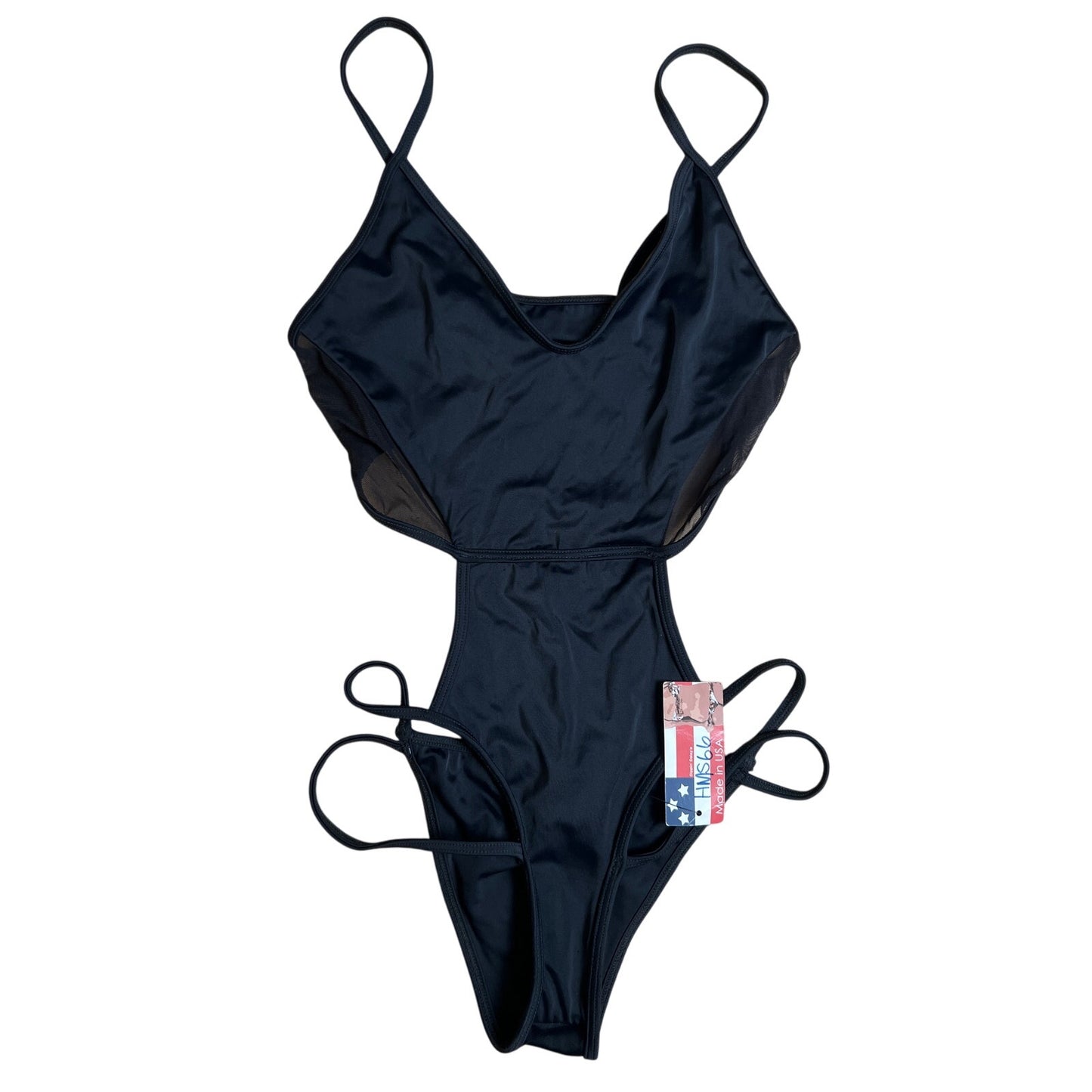 NWT Dippin Daisy’s One Piece Black Swimsuit Size Small