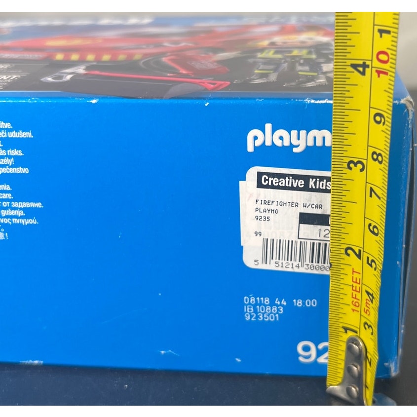 Playmobil Firefighter W/ Car City Action 9235 *SEALED*