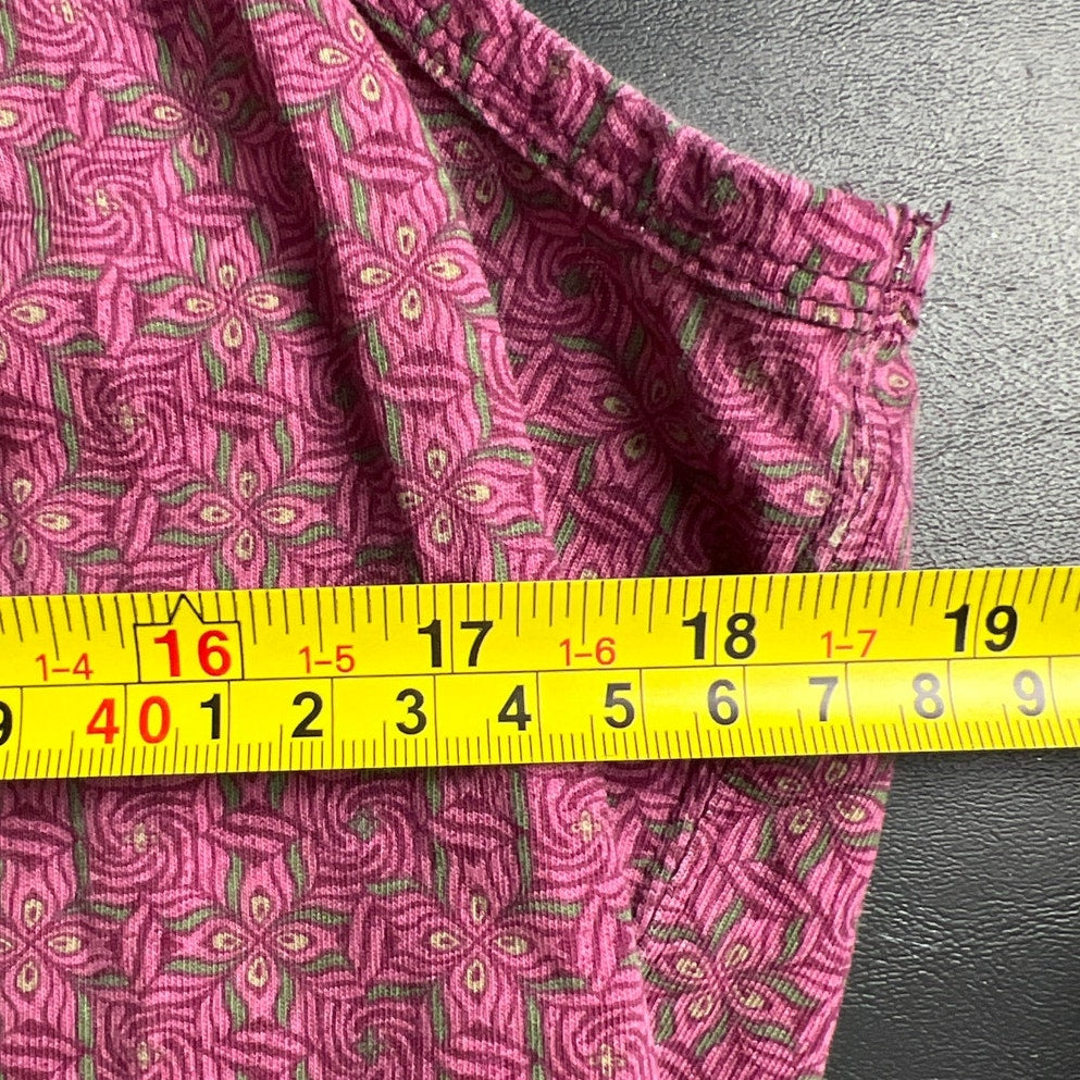 Royal Robbins XL 100% Cotton Purple Floral Tank