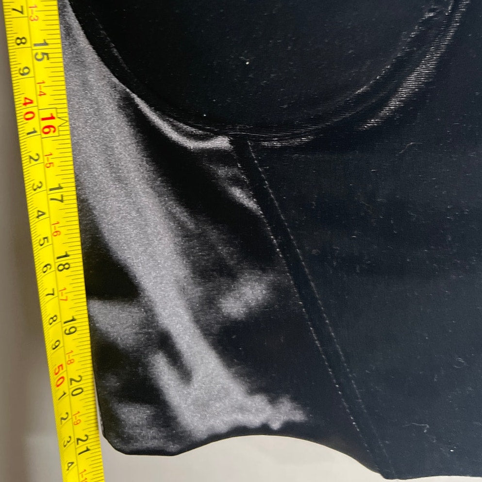 Petal + Pup NWT Size Small Black Velvet Women's Top