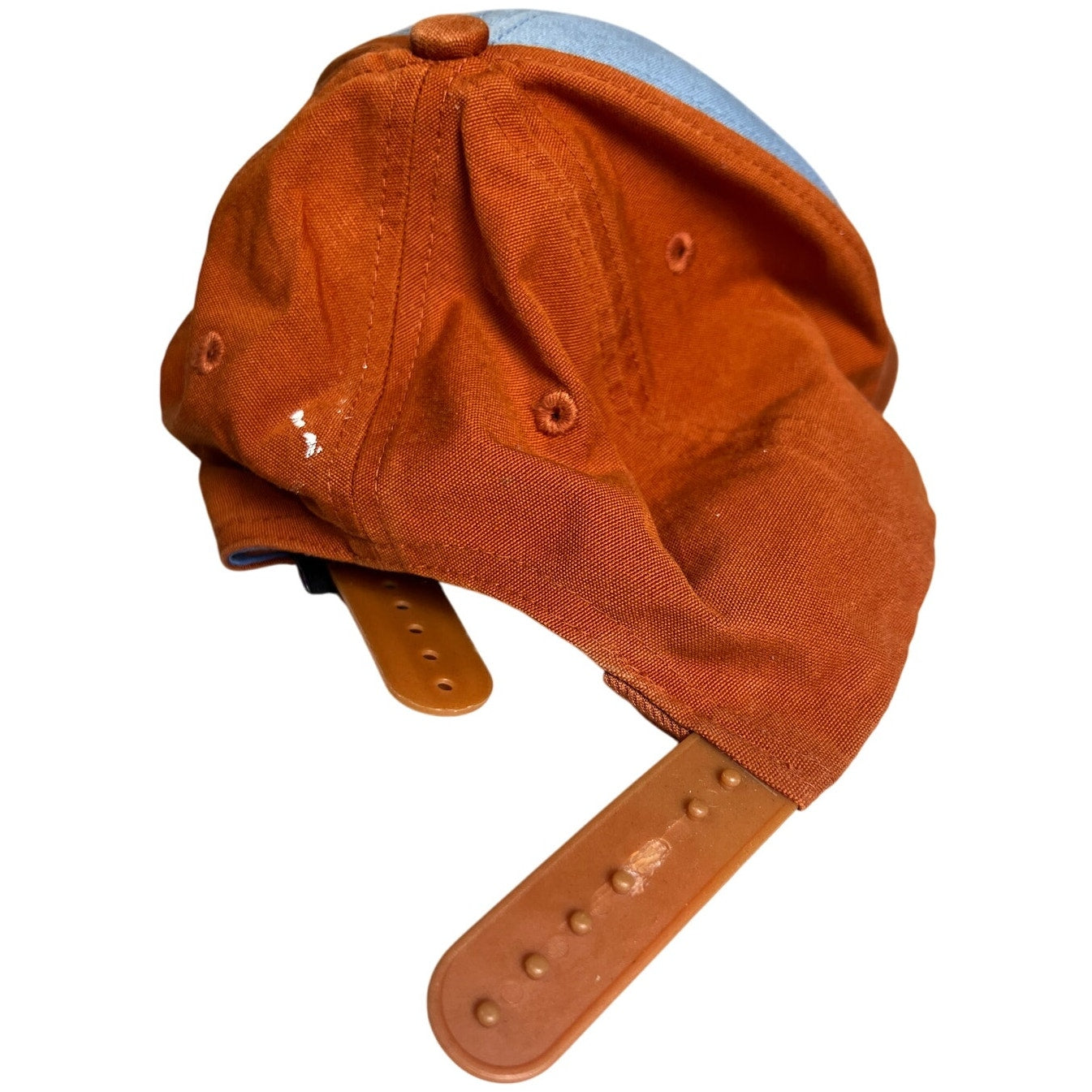 Patagonia Built To Endure Faded Hat Spell Out Logo Snap Back Baseball Cap