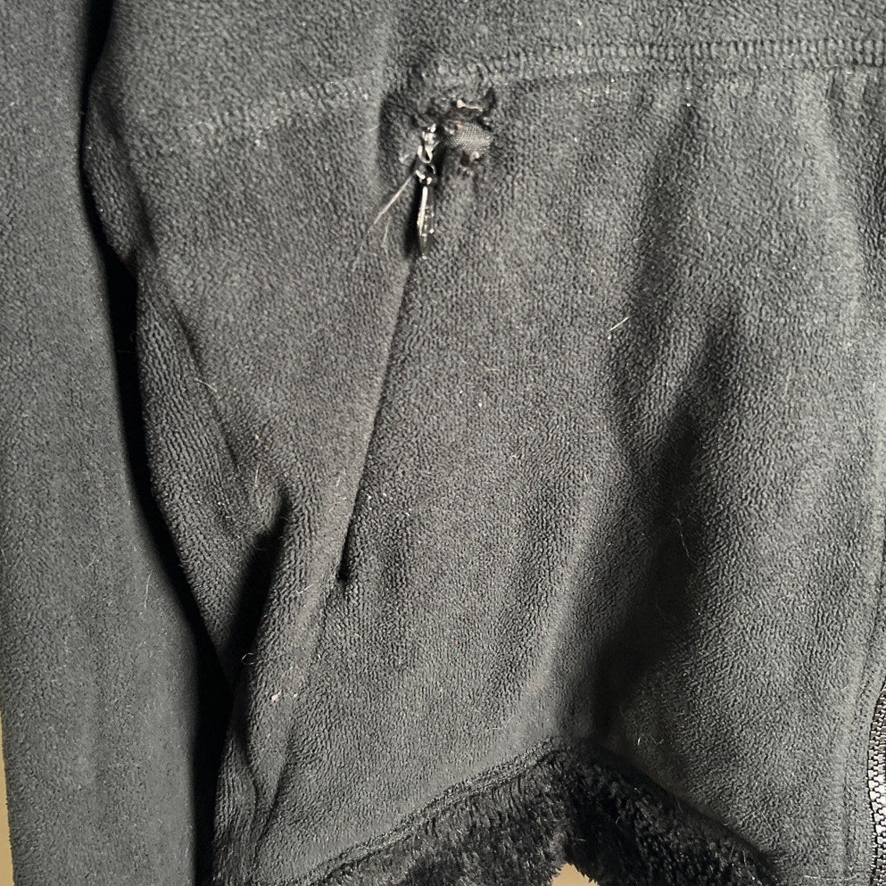 Mountain Hardwear Jacket Womens L Black Fleece Outdoors Casual Camping Hike